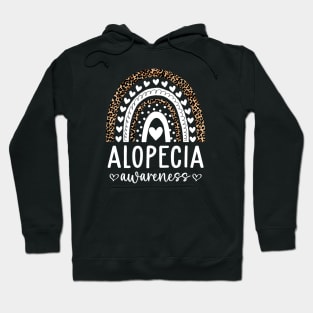 Alopecia Areata Awareness Rainbow Month Hoodie